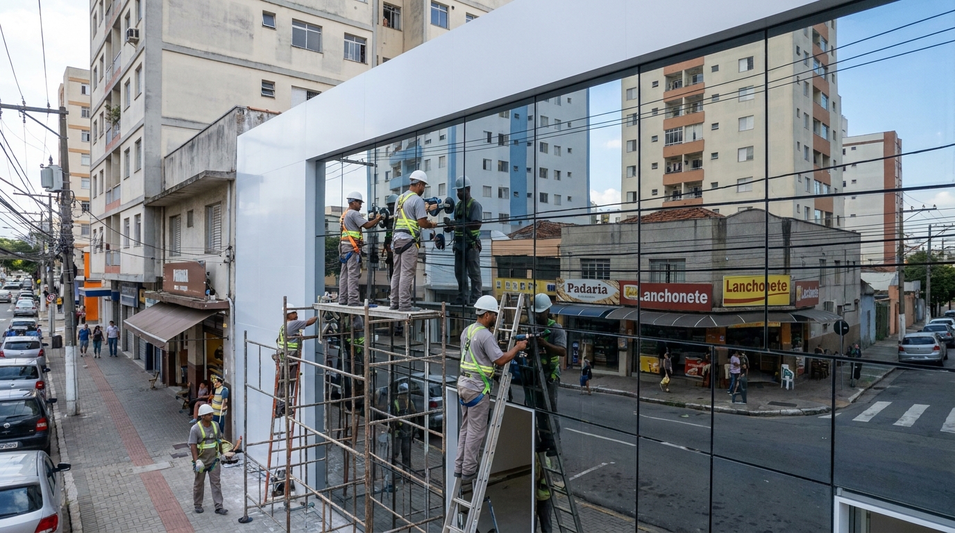 Fechamentos em Vidro em Santo André‑SP