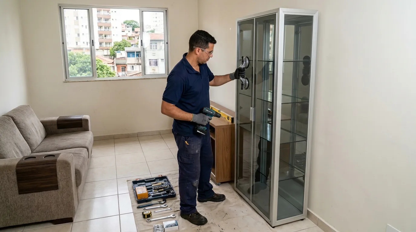 Móveis planejados em vidro em Santo André