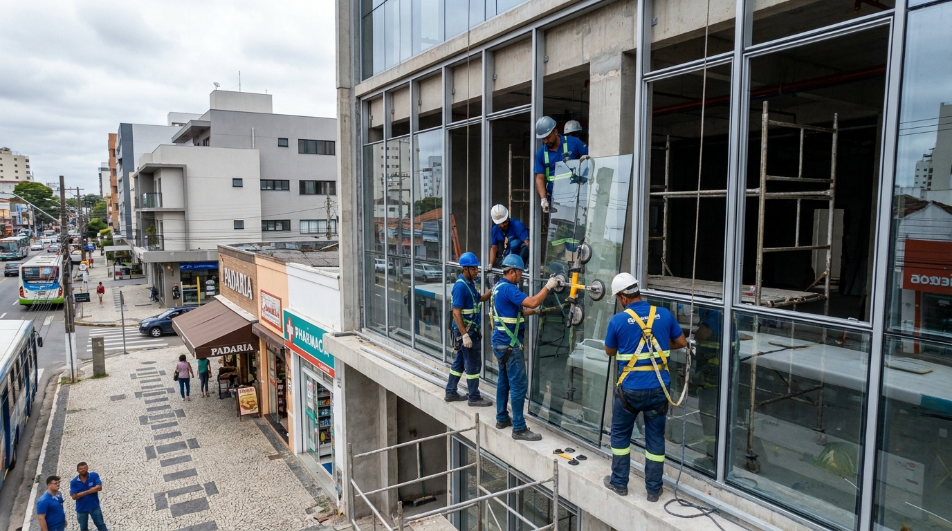 Fachada de Vidro em Santo André‑SP