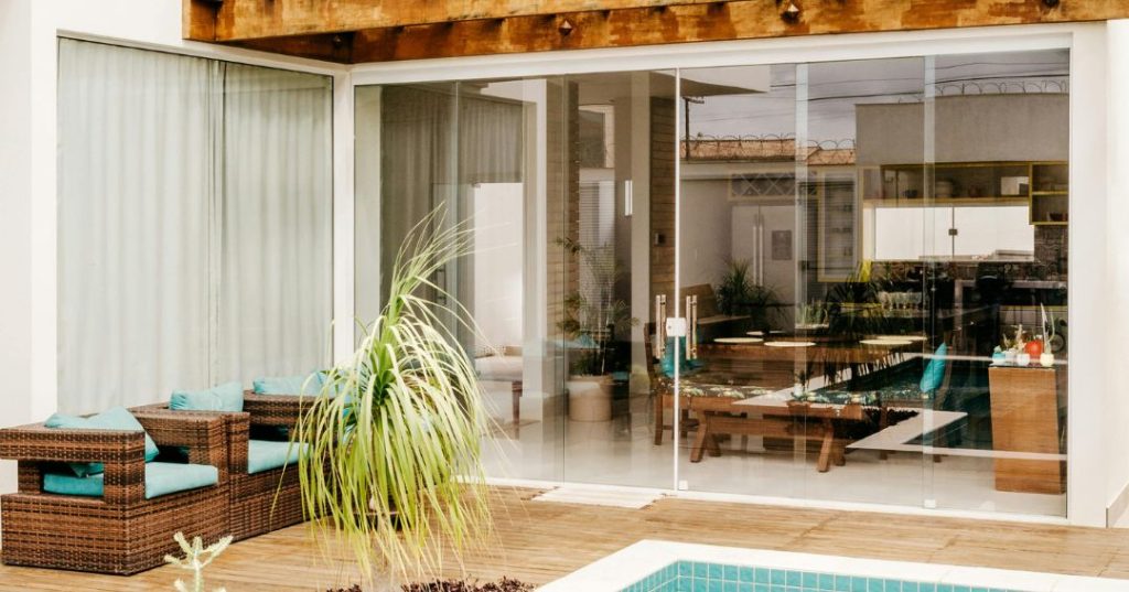 Portas de vidro em Santo André